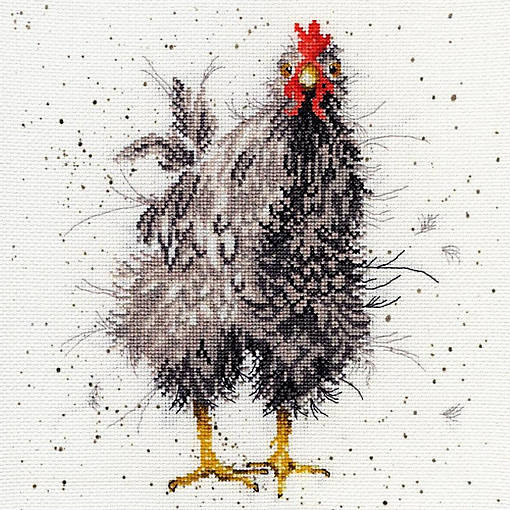 Curious Hen XHD17 Bothy Threads Counted Cross Stitch Kit