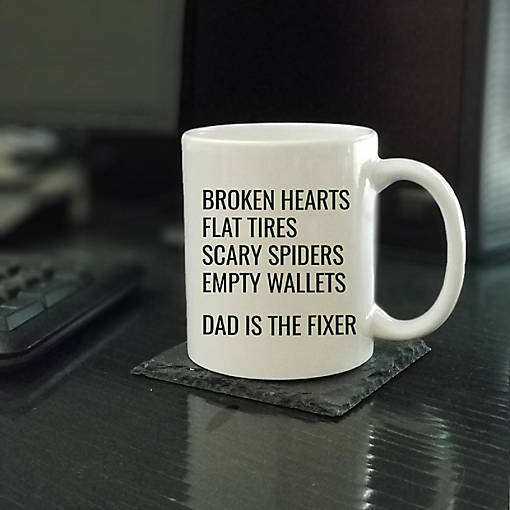 Dad Is the Fixer Ceramic Mug