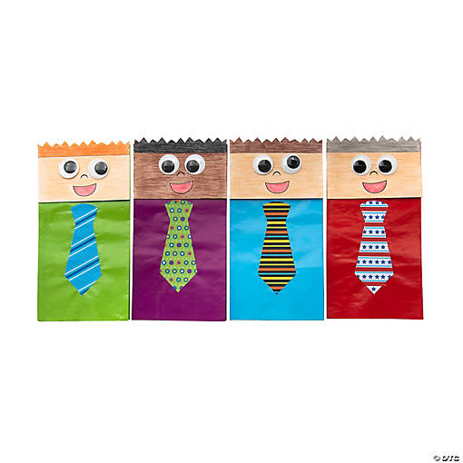 Dad Puppet Craft Kit - Makes 12