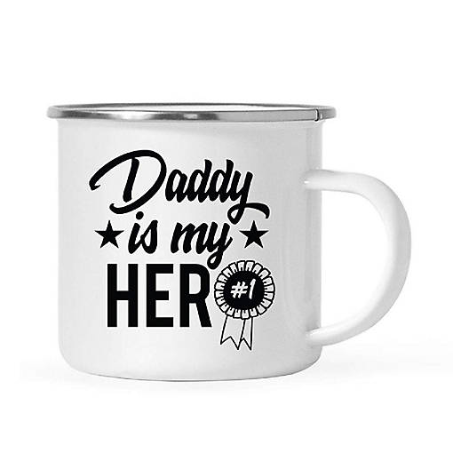 Daddy Is My Hero 11oz Campfire Mug