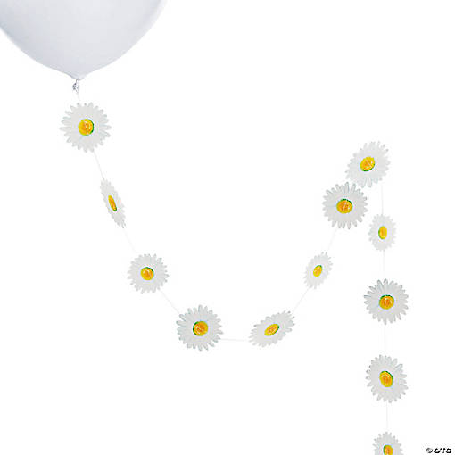 Daisy Balloon Tails - 6 Pc.