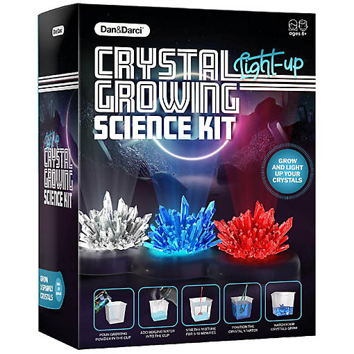 Dan&amp;Darci - Crystal Growing Kit for Kids - Science Experiments