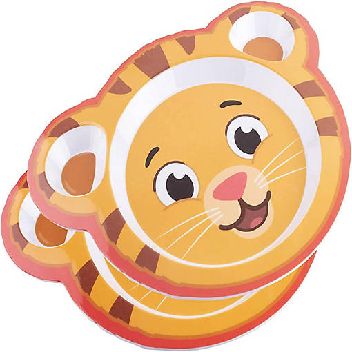 Daniel Tiger Mealtime Feeding Plates