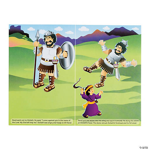 David &amp; Goliath Sticker Scenes - 12 Pc.