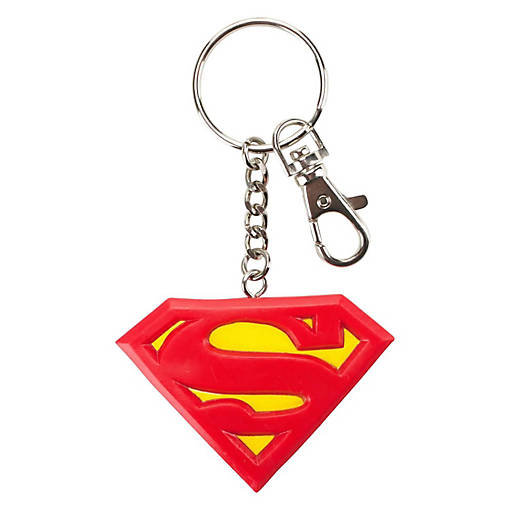 DC Superman Logo Bendable Keychain