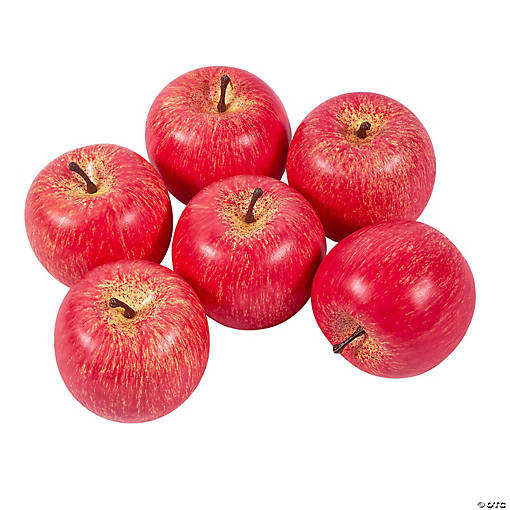 Decorative Apples - 6 Pc.
