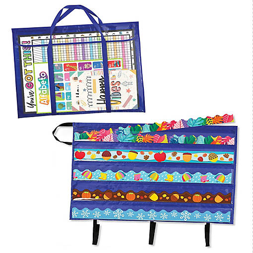Deluxe Border and Bulletin Board Storage