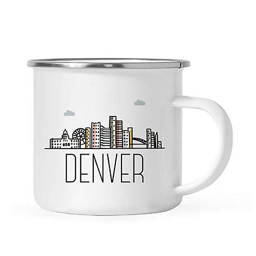 Denver Skyline 11oz Camp Mug