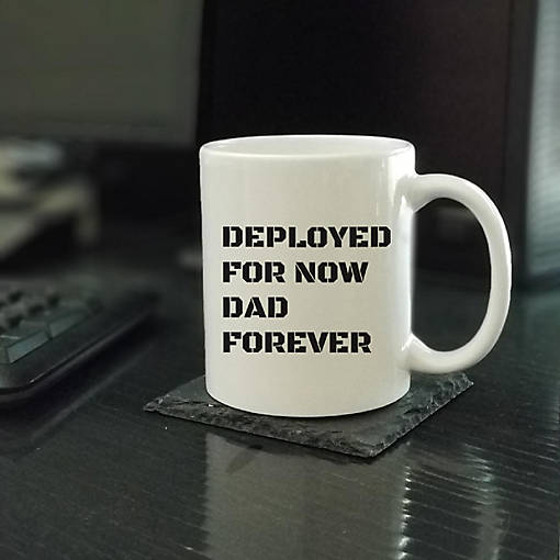 Deployed but Dad Forever Ceramic Mug