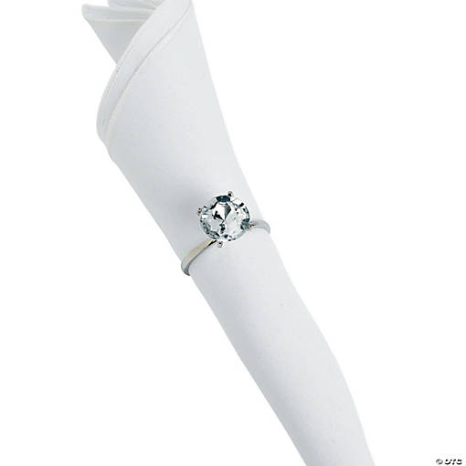 Diamond Ring Napkin Rings - 12 Pc.
