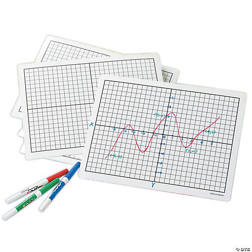 Didax Write And Wipe Coordinate Mats
