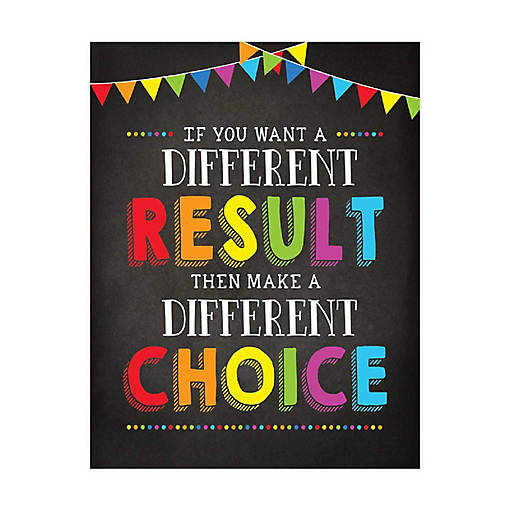 Different Choice Result 8.5x11in 1-Pack