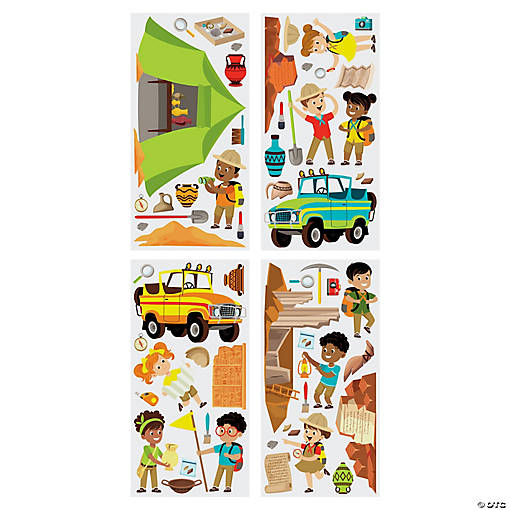 Dig Design-a-Room Decoration Set - 4 Pc.