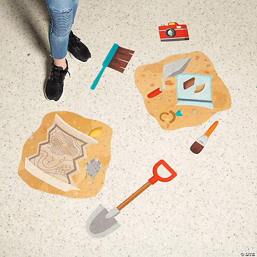 Dig Floor Decals - 13 Pc.