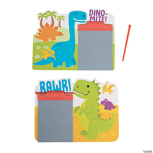 Dinosaur Magic Screens - 12 Pc.