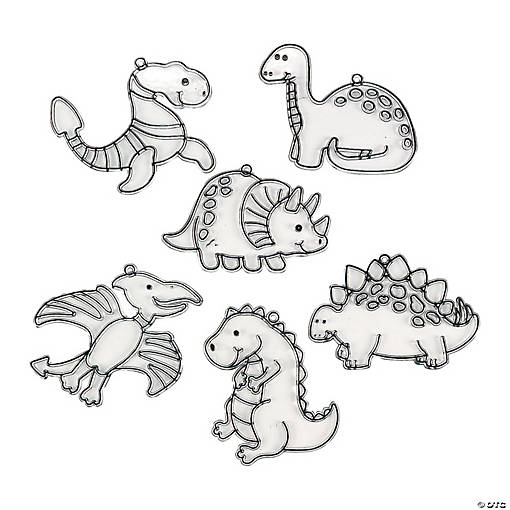 Dinosaur Suncatchers - 24 Pc.