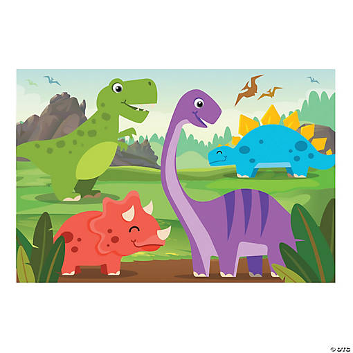 Dinosaur VBS Bright Backdrop - 3 Pc.