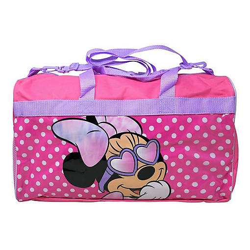 Disney Minnie Mouse Duffle Bag with PVC Printed Panel