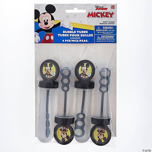 Disney's Mickey Mouse Forever Bubble Tubes - 4 Pc.