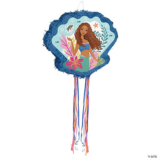 Disney's The Little Mermaid&amp;#8482; Shell-Shaped Pull-String Pi&amp;#241;ata