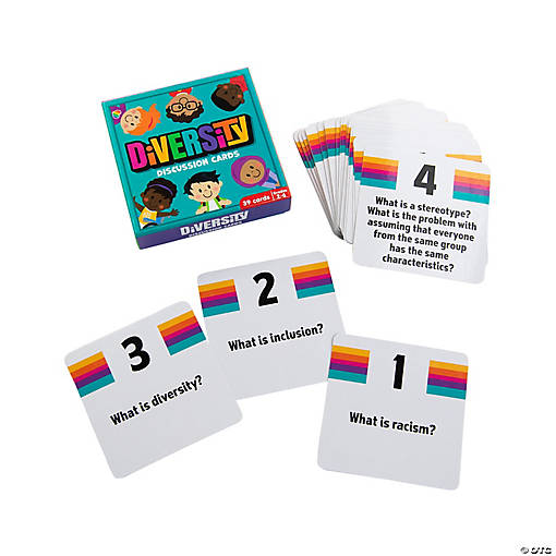 Diversity Discussion Cards - 39 Pc.