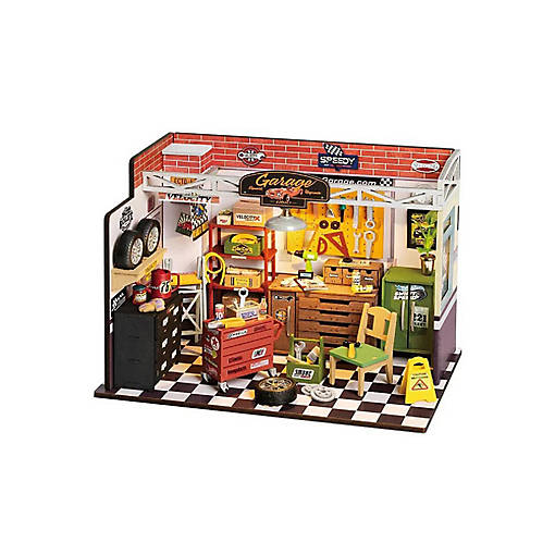 DIY 3D House Puzzle - Garage Workshop 157pcs