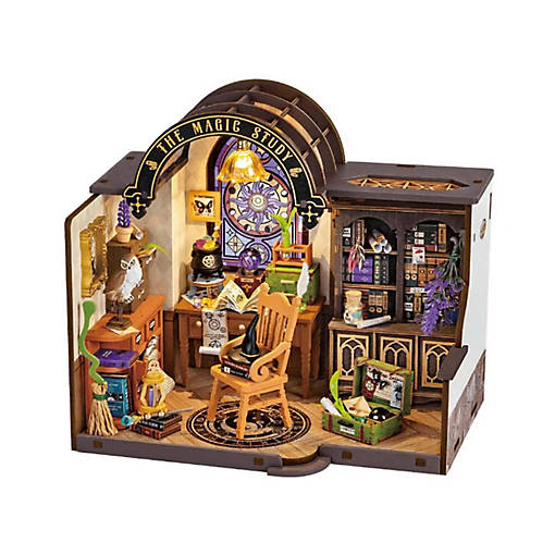 DIY 3D Wood Puzzle: Magic Study 267 pieces