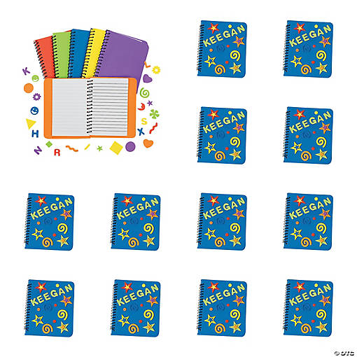 DIY Fabulous Foam Notebooks - Makes 12