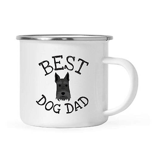 Dog Dad Scottish Terrier 11oz Camp Mug