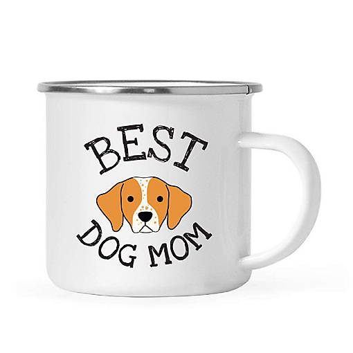 Dog Mom Brittany Spaniel 11oz Camp Mug