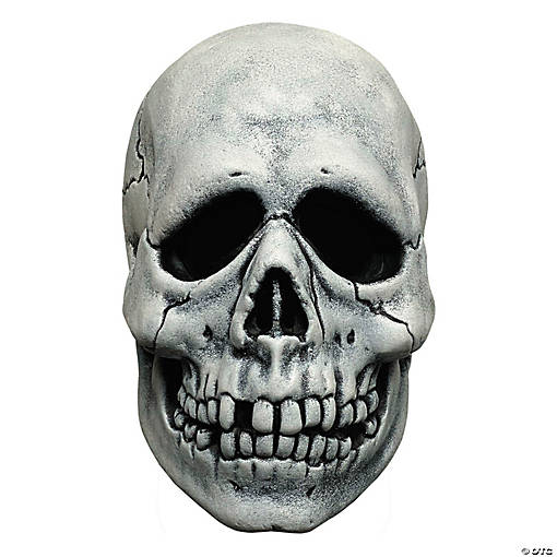 Don Post Studios White Skull Overhead Mask - One Size