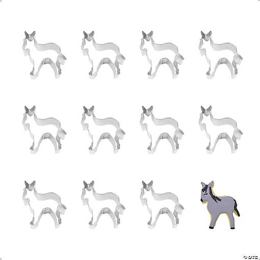Donkey 3.5" Cookie Cutters