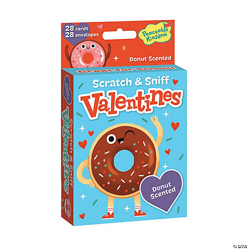 Donut Scratch & Sniff Valentines