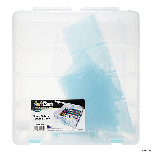 Double Deep W/Removable Dividers Aqua