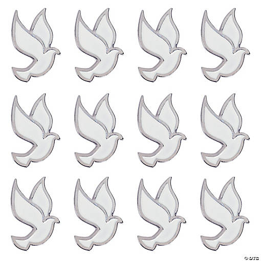 Dove Pins - 12 Pc.