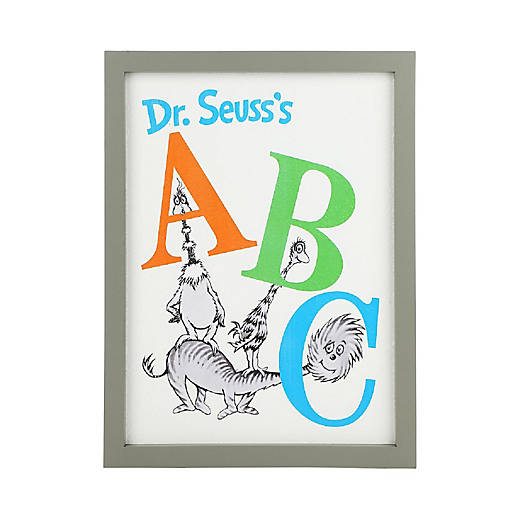 Dr Seuss's ABC 12" x 16" Wall Frame