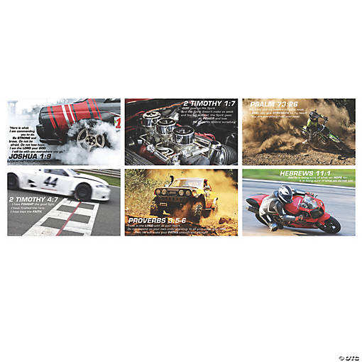 Driven by Faith Posters - 6 Pc.