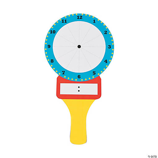 Dry Erase Clocks - 12 Pc.