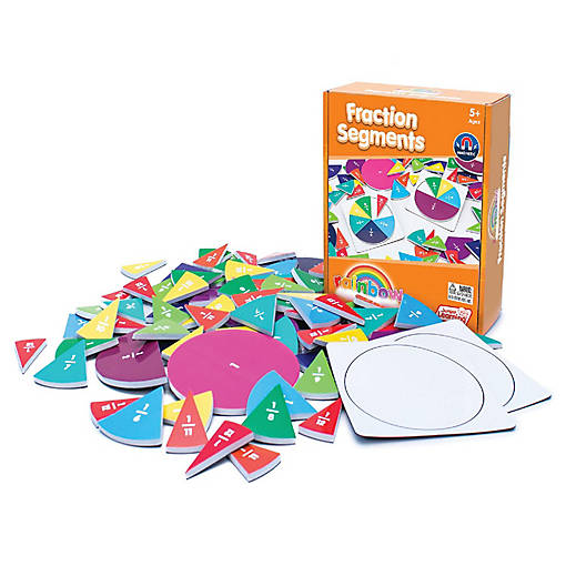 DUP Junior Learning Fraction Segments - Magnetic Activities Learning Set