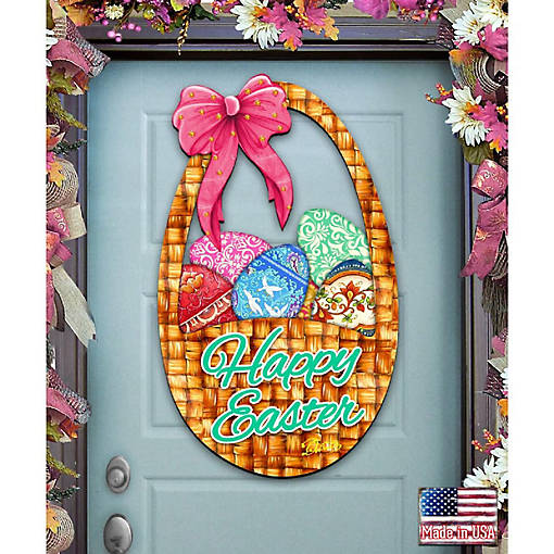 Easter Basket Easter Door Decor by G. Debrekht