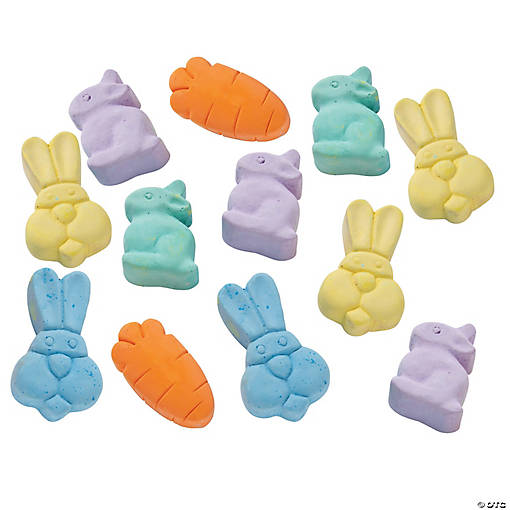 Easter Bunny Chalk Sets Handout for 12