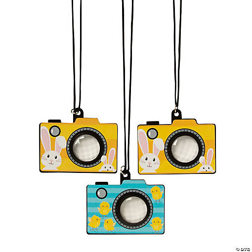 Easter Camera Prism Necklaces - 12 Pc.