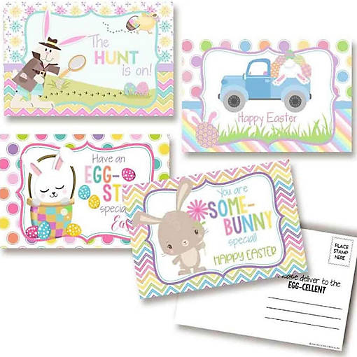 Easter Postcards 20pcs. by AmandaCreation