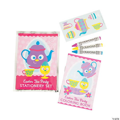 Easter Tea Party Stationery Sets