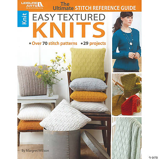 Easy Textured Knits Ultimate Stitch Ref Guide Book