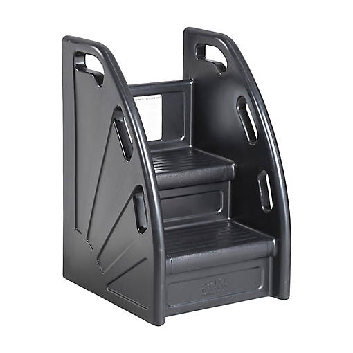 ECR4Kids Kiddie Climb Step Stool, Black