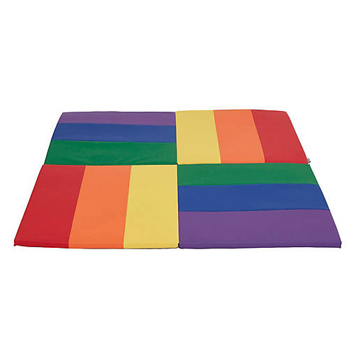 ECR4Kids SoftZone Turning Tiles Activity Mat, Assorted