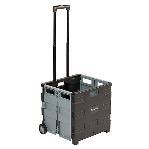 ECR4Kids Universal Rolling Cart, Black