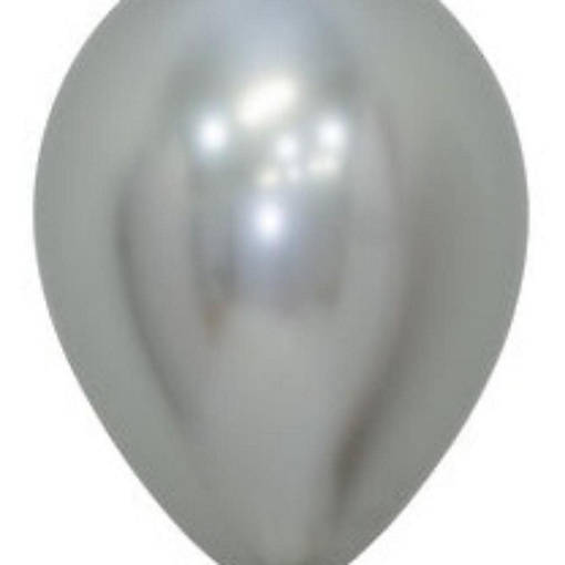 Edge Collections - 11" - Reflex Silver Balloons