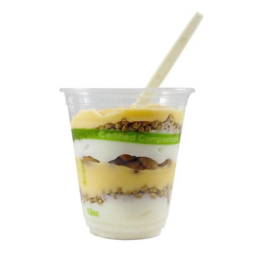 Edge Collections  - 12" - Clear - PLA Compostable Cups!
